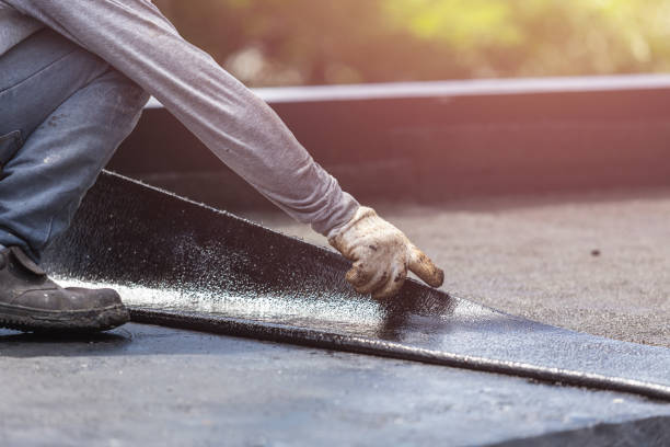 Professional Interior Drainage System technician working in Chantilly, VA